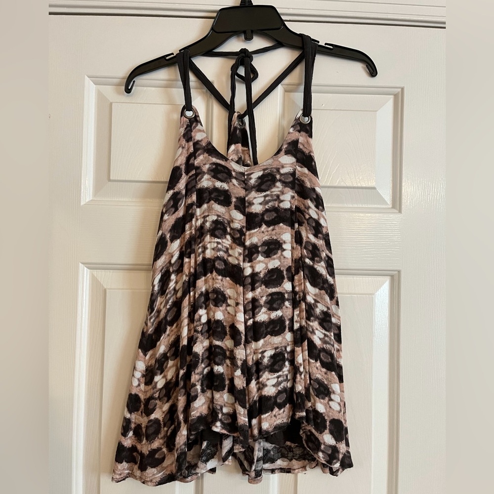 FREE PEOPLE grommet swing tunic cami XS